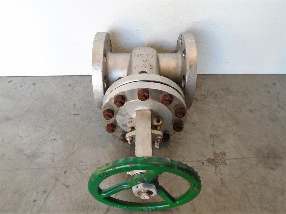 PK 4" 300# CF8M Gate Valve